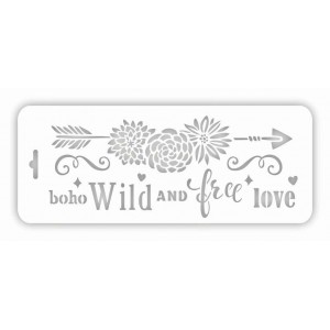 Трафарет Event Design "Винтаж" ВНТ2021-05, 10х25 см